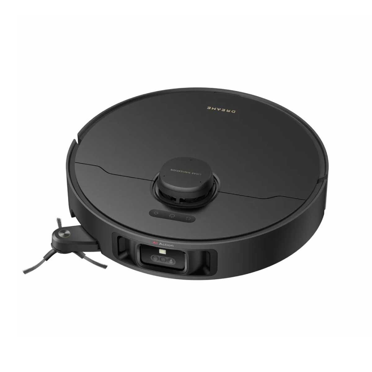 DREAME เครื่องดูดฝุ่นหุ่นยนต์+ถูพื้นDREAME แรงดูด12000Paสีดำ รุ่นX40 MASTER