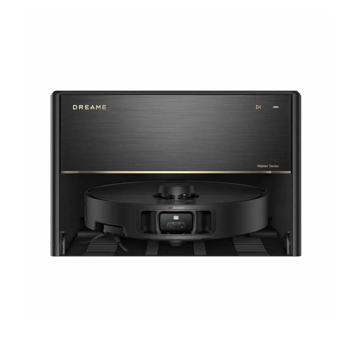 DREAME เครื่องดูดฝุ่นหุ่นยนต์+ถูพื้นDREAME แรงดูด12000Paสีดำ รุ่นX40 MASTER