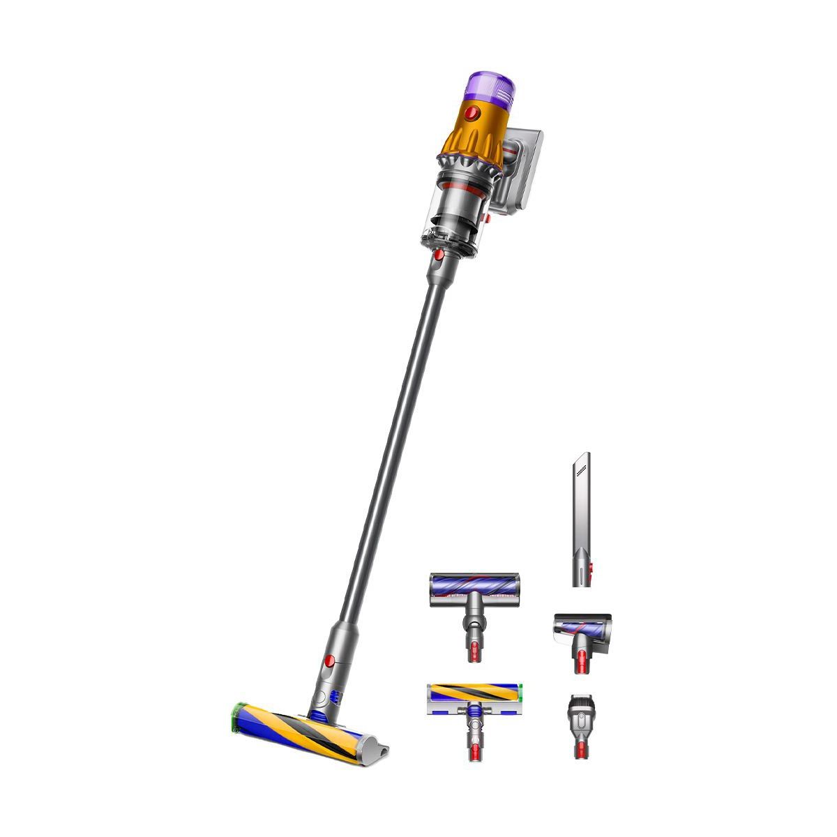 Dyson เครื่องดูดฝุ่นไร้สาย Dyson V12 Detect Slim Absolute สีเหลือง รุ่น V12DESMABYL