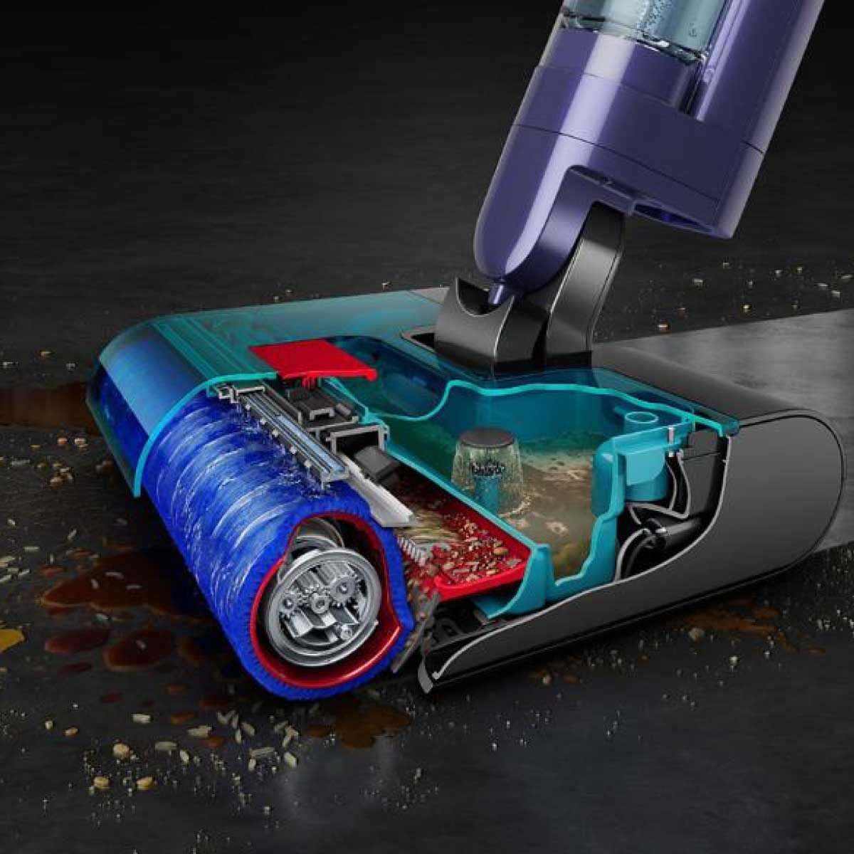 Dyson  เครื่องดูด ถูพื้นDyson  Clean+Wash Hygiene รุ่นWR03