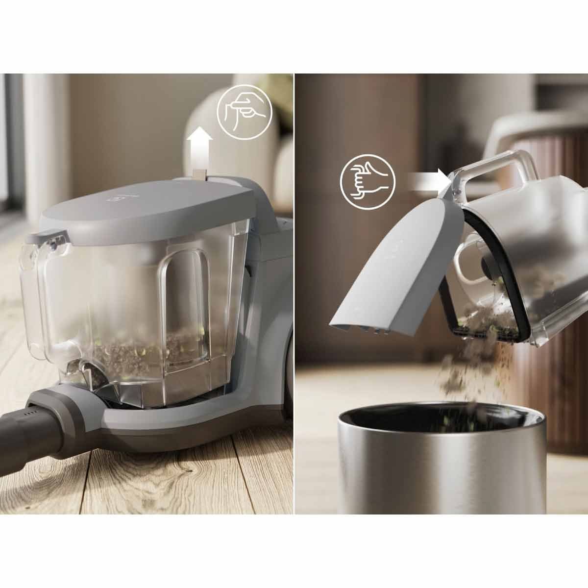 ELECTROLUX เครื่องดูดฝุ่น 2,000W พร้อมอุปกรณ์ สีขาว รุ่น EFC52614