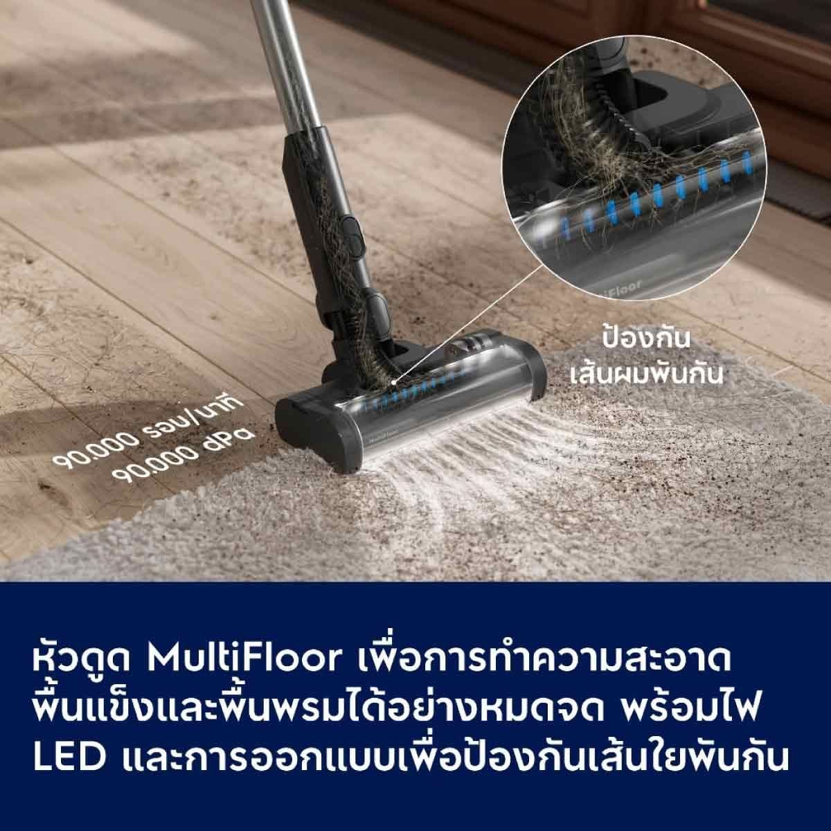 ELECTROLUX เครื่องดูดฝุ่นไร้สาย18.5V Series500 รุ่น EFP52212DB