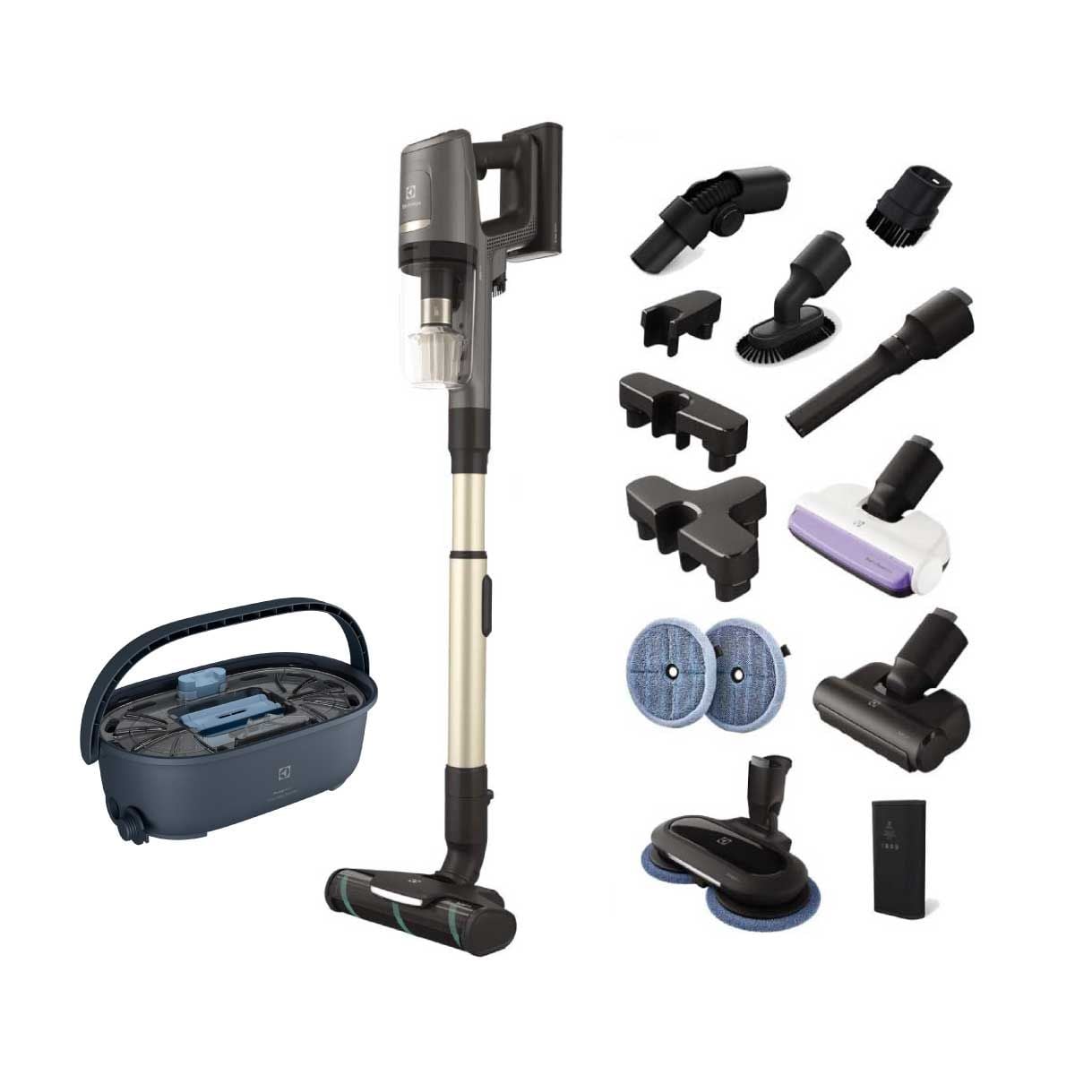 ELECTROLUX เครื่องดูดฝุ่นมือจับ25.2Vดูดฝุ่น/ถูพื้น รุ่น EFP92826
