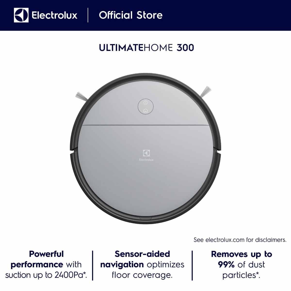 ELECTROLKUK เครื่องดูดฝุ่นหุ่นยนต์+ถูพื้น Wifi รุ่นEFR31211
