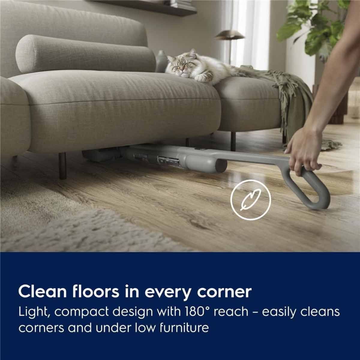 ELECTROLUX เครื่องดูดฝุ่นมือจับ14.4Vดูดฝุ่น/ถูพื้น EFW51112