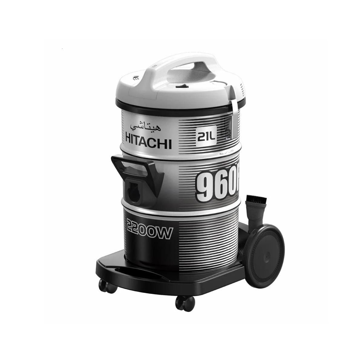 HITACHI เครื่องดูดฝุ่น 2200W สีเทา รุ่นCV-960F