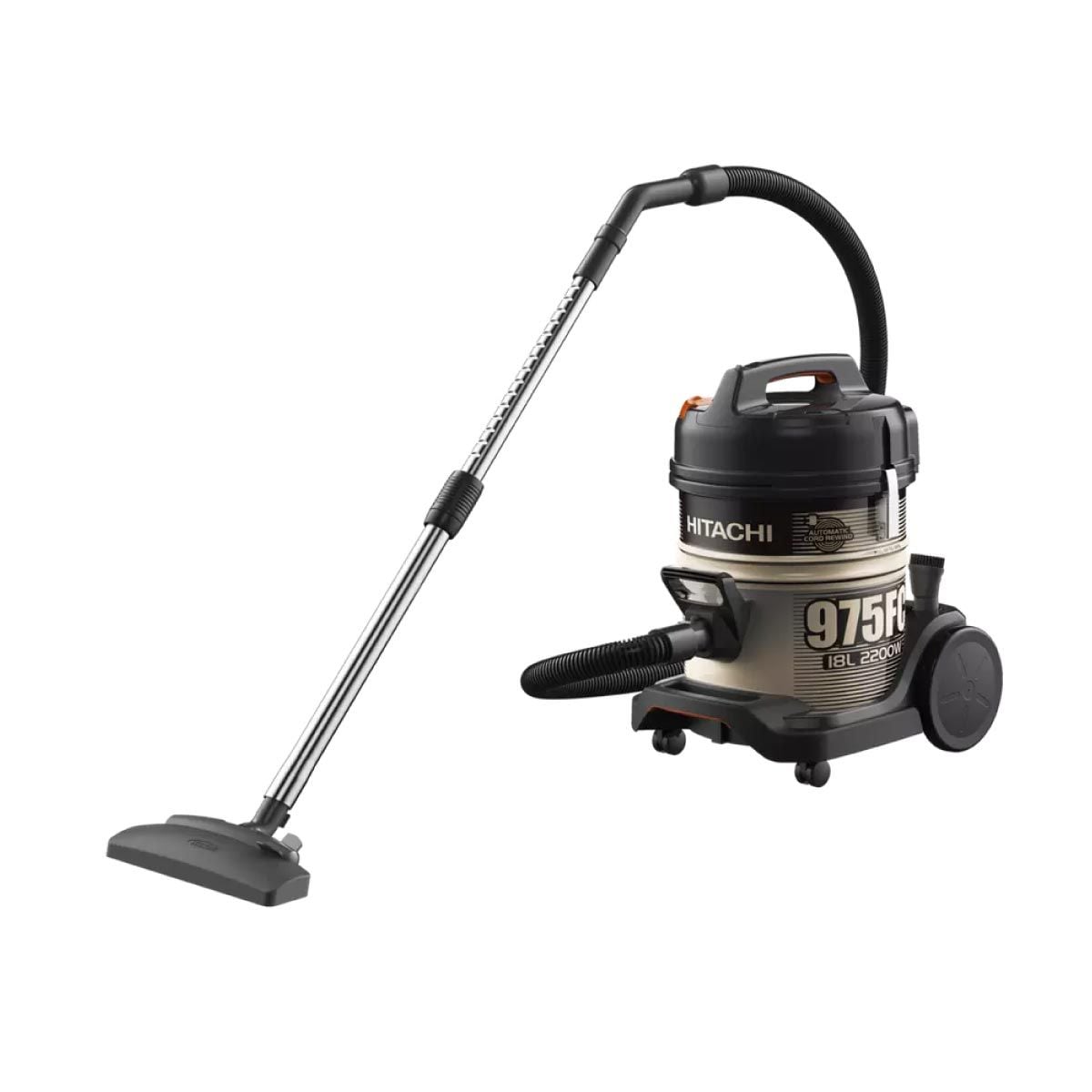 HITACHI  เครื่องดูดฝุ่น2200W สีดำทอง รุ่นCV-975FC
