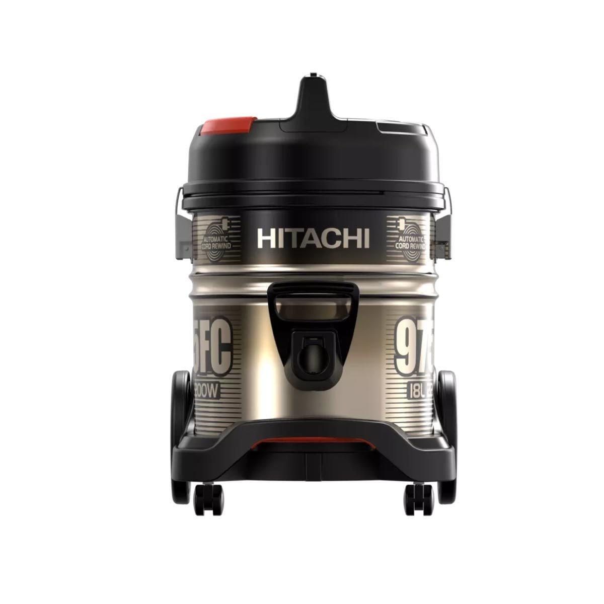 HITACHI  เครื่องดูดฝุ่น2200W สีดำทอง รุ่นCV-975FC