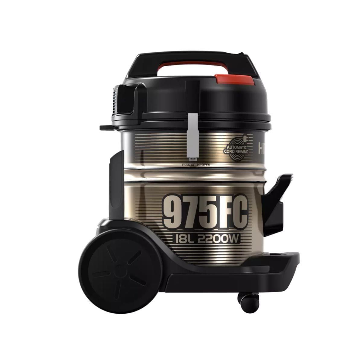 HITACHI  เครื่องดูดฝุ่น2200W สีดำทอง รุ่นCV-975FC