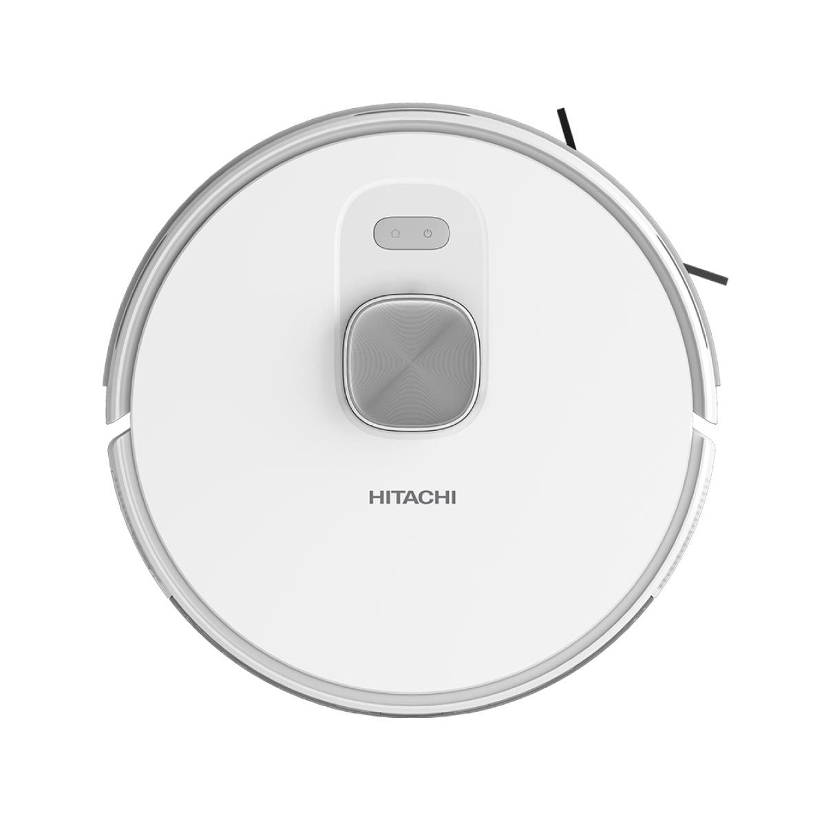 HITACHI   เครื่องดูดฝุ่นหุ่นยนต์Wifi สีขาวเงิน รุ่นRV-X20PWHSI