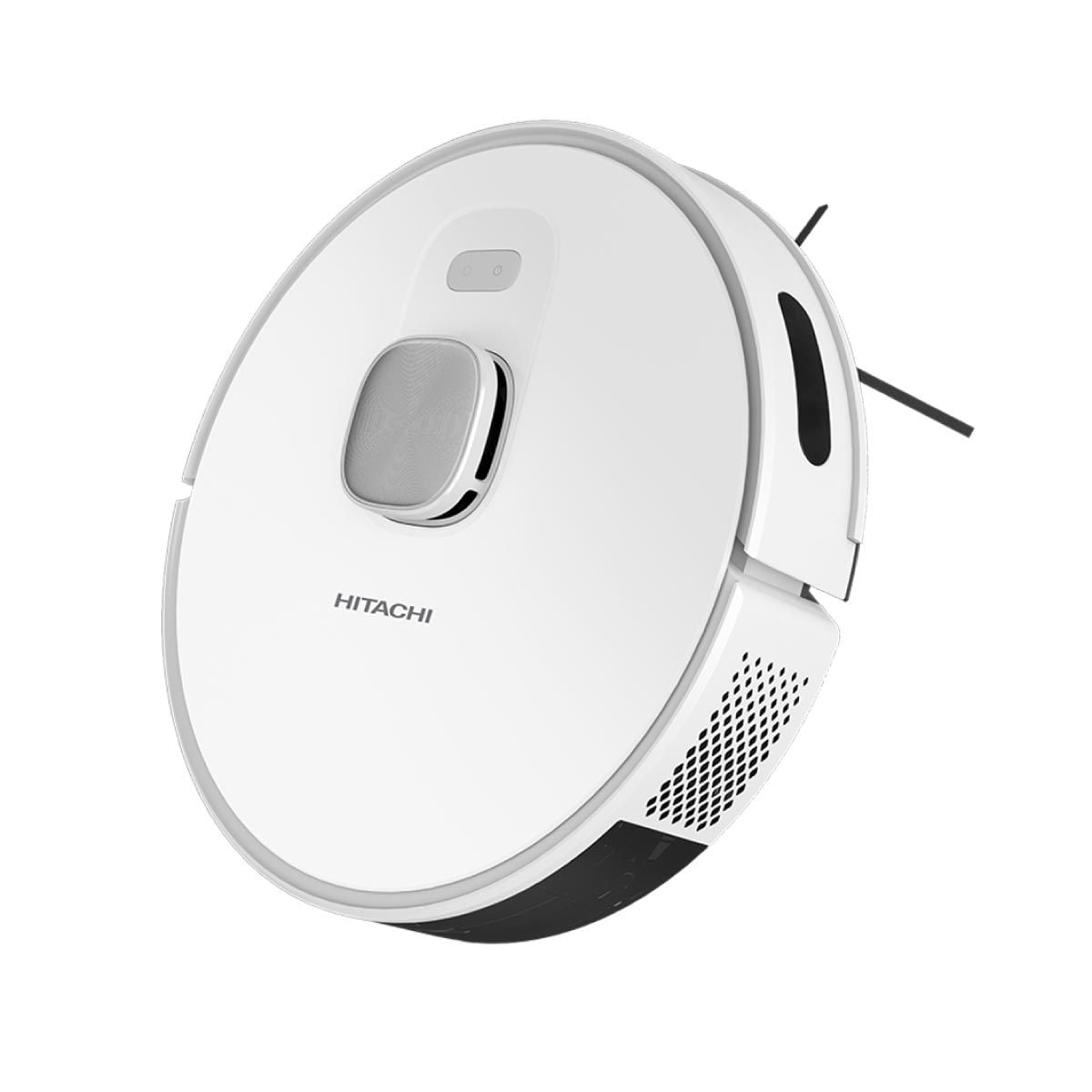 HITACHI   เครื่องดูดฝุ่นหุ่นยนต์Wifi สีขาวเงิน รุ่นRV-X20PWHSI