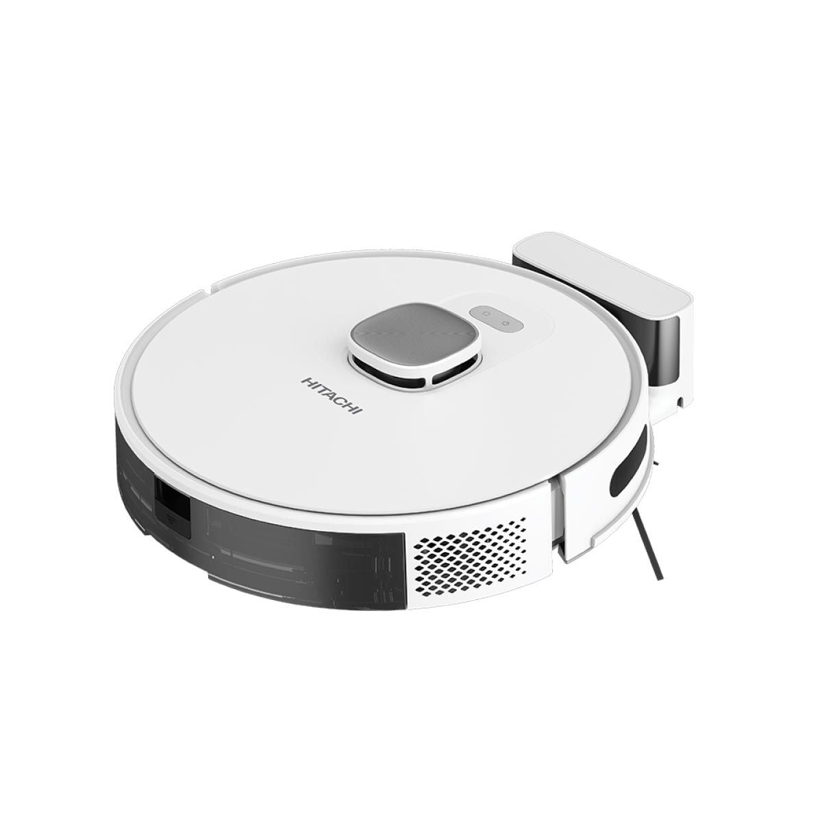 HITACHI   เครื่องดูดฝุ่นหุ่นยนต์Wifi สีขาวเงิน รุ่นRV-X20PWHSI
