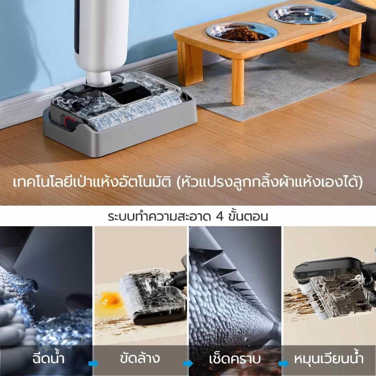 MIDEA เครื่องดูดฝุ่น3in1 200Wสีขาว รุ่น MAT02APWH