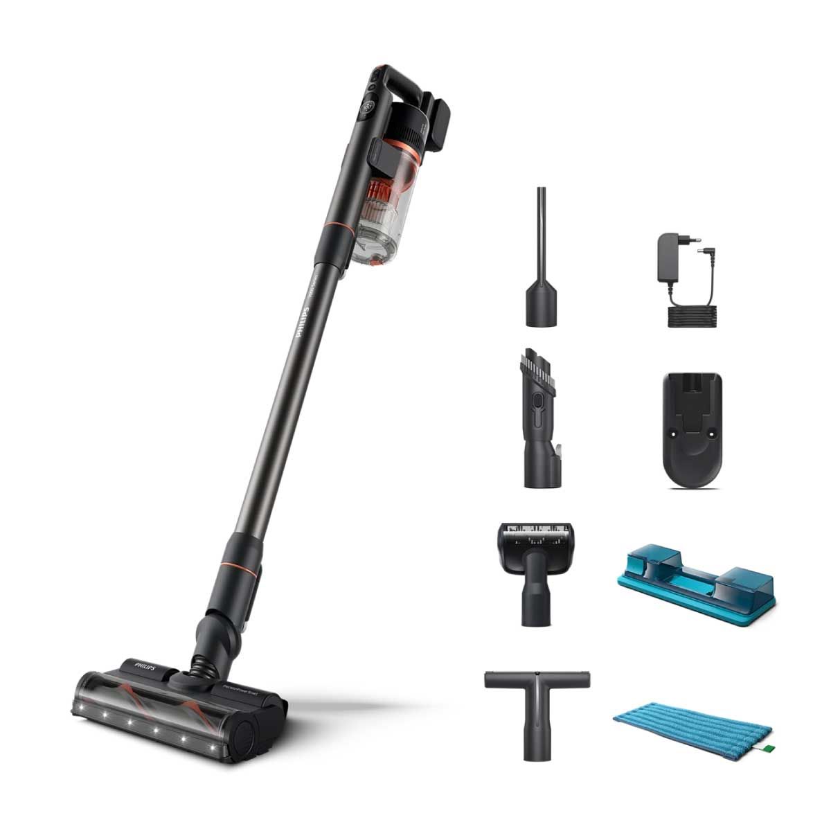 PHILIPS เครื่องดูดฝุ่นไร้สาย ใช้งาน 80นาที รุ่น XC7055/01