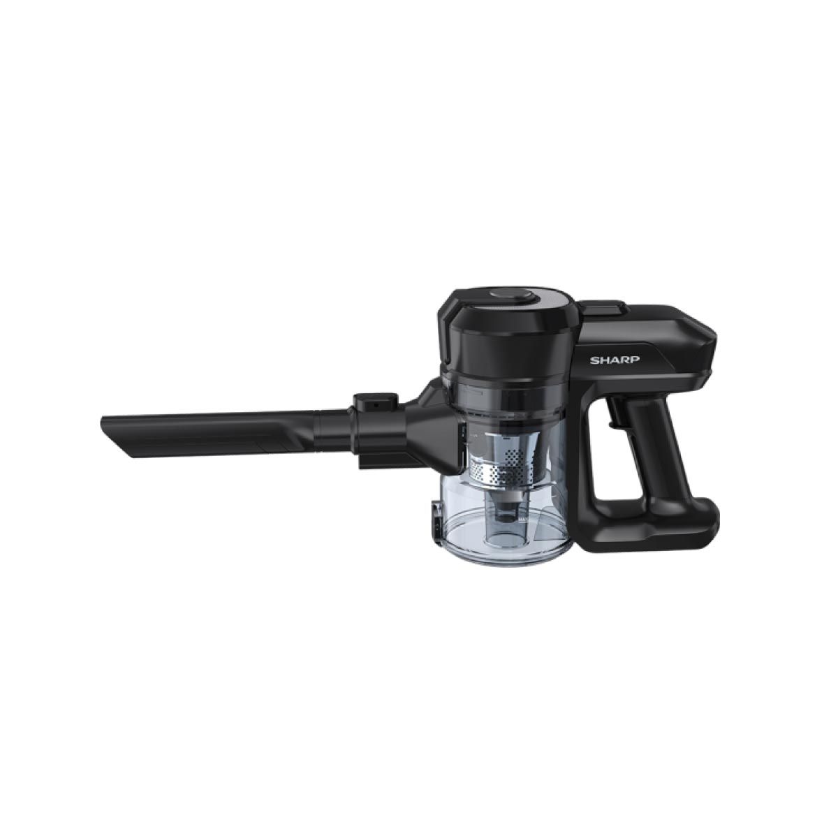 SHARP เครื่องดูดฝุ่นไร้สาย150W กรองฝุ่น4ขั้นตอน รุ่น EC-SC75B-B