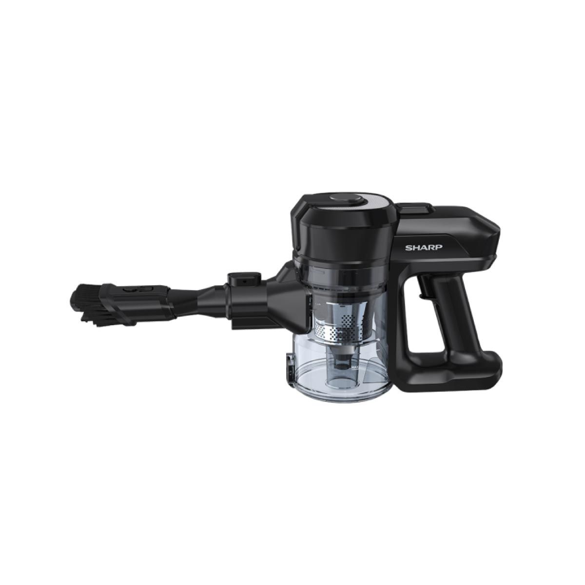 SHARP เครื่องดูดฝุ่นไร้สาย150W กรองฝุ่น4ขั้นตอน รุ่น EC-SC75B-B