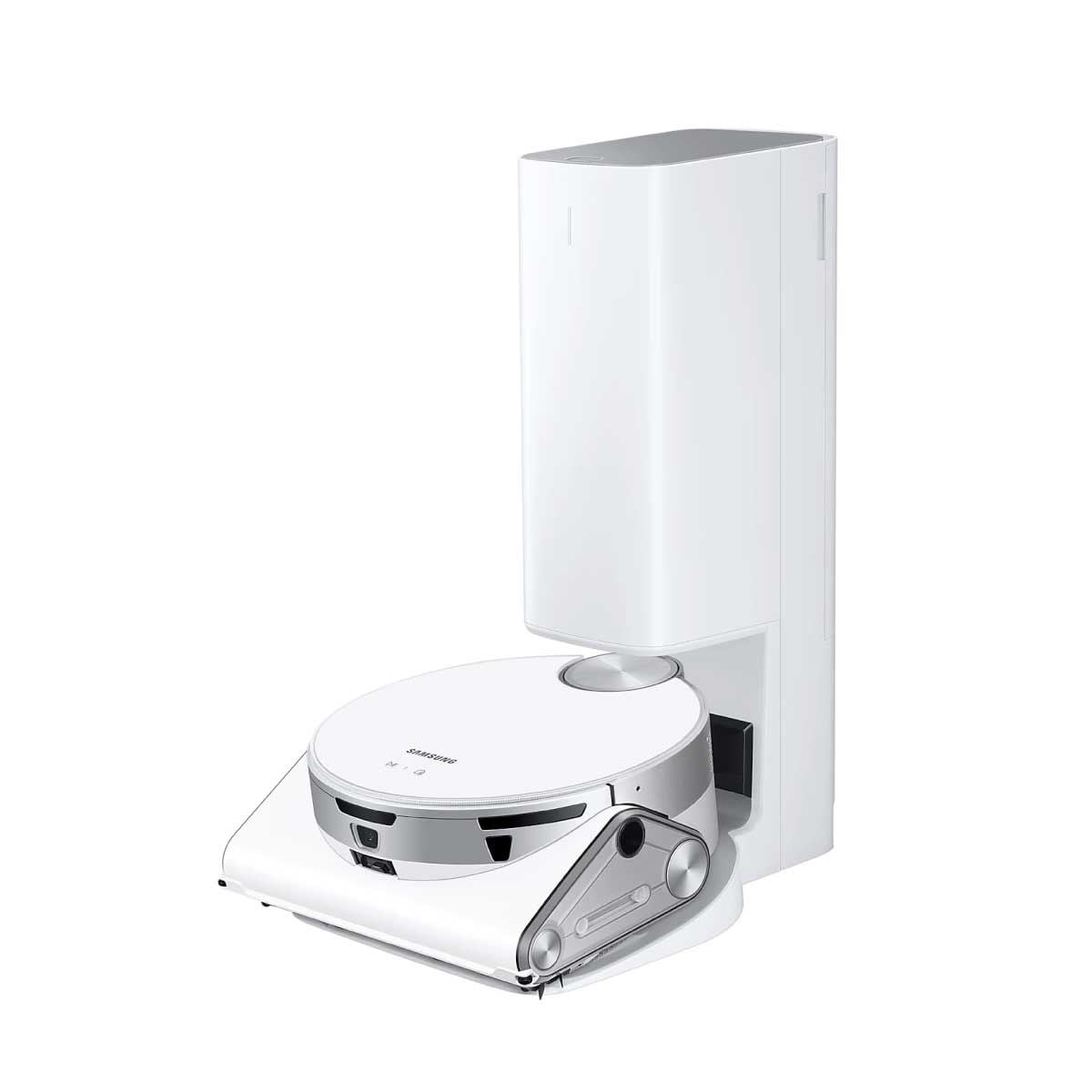 Samsung เครื่องดูดฝุ่น JETBOT พลังดูด 30W+CLEAN STATION รุ่น VR50T95735W/ST