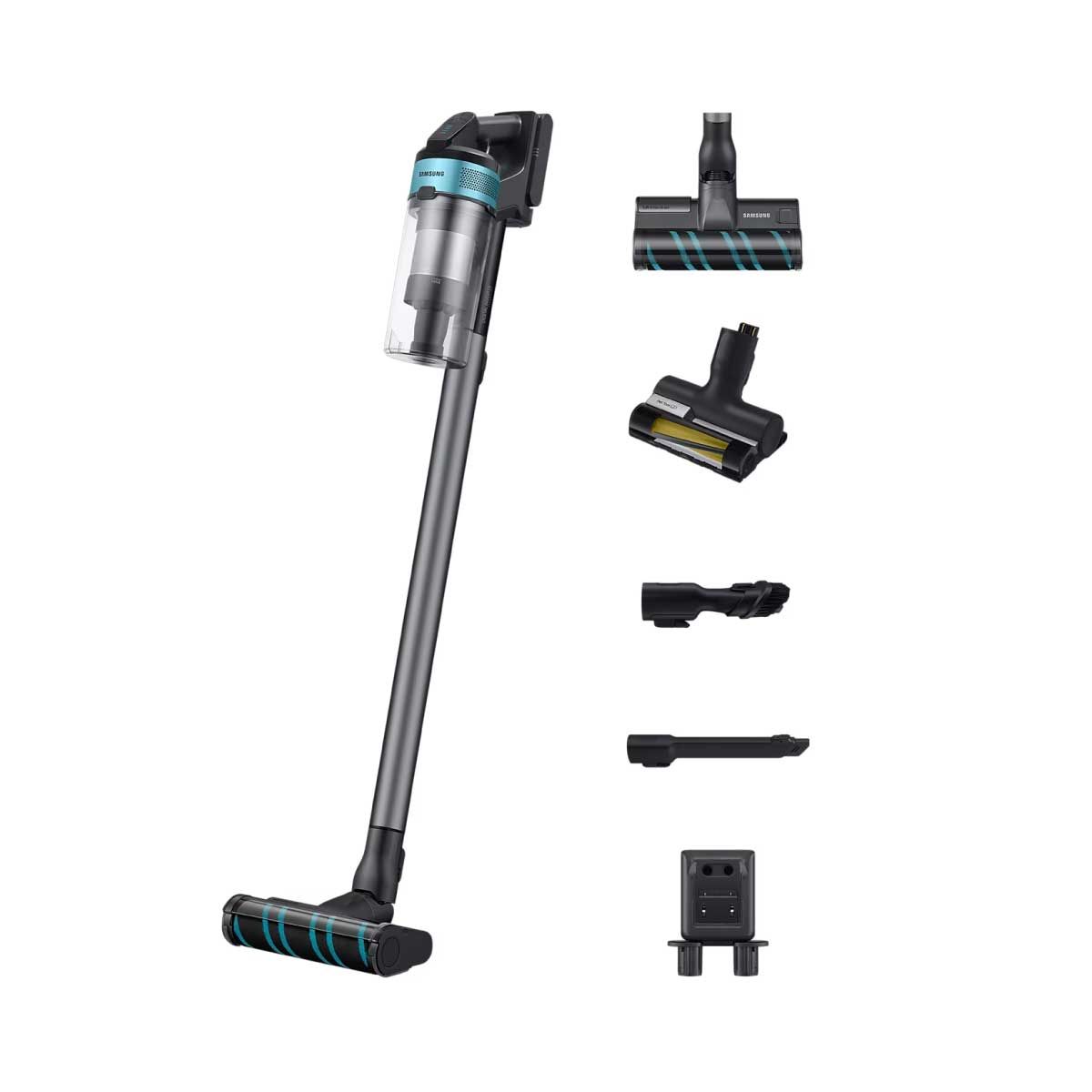 SAMSUNG เครื่องดูดฝุ่น Jet 75E Pet 200W Digital Inverter Motor Teal Mint รุ่นVS20B75AER1/ST