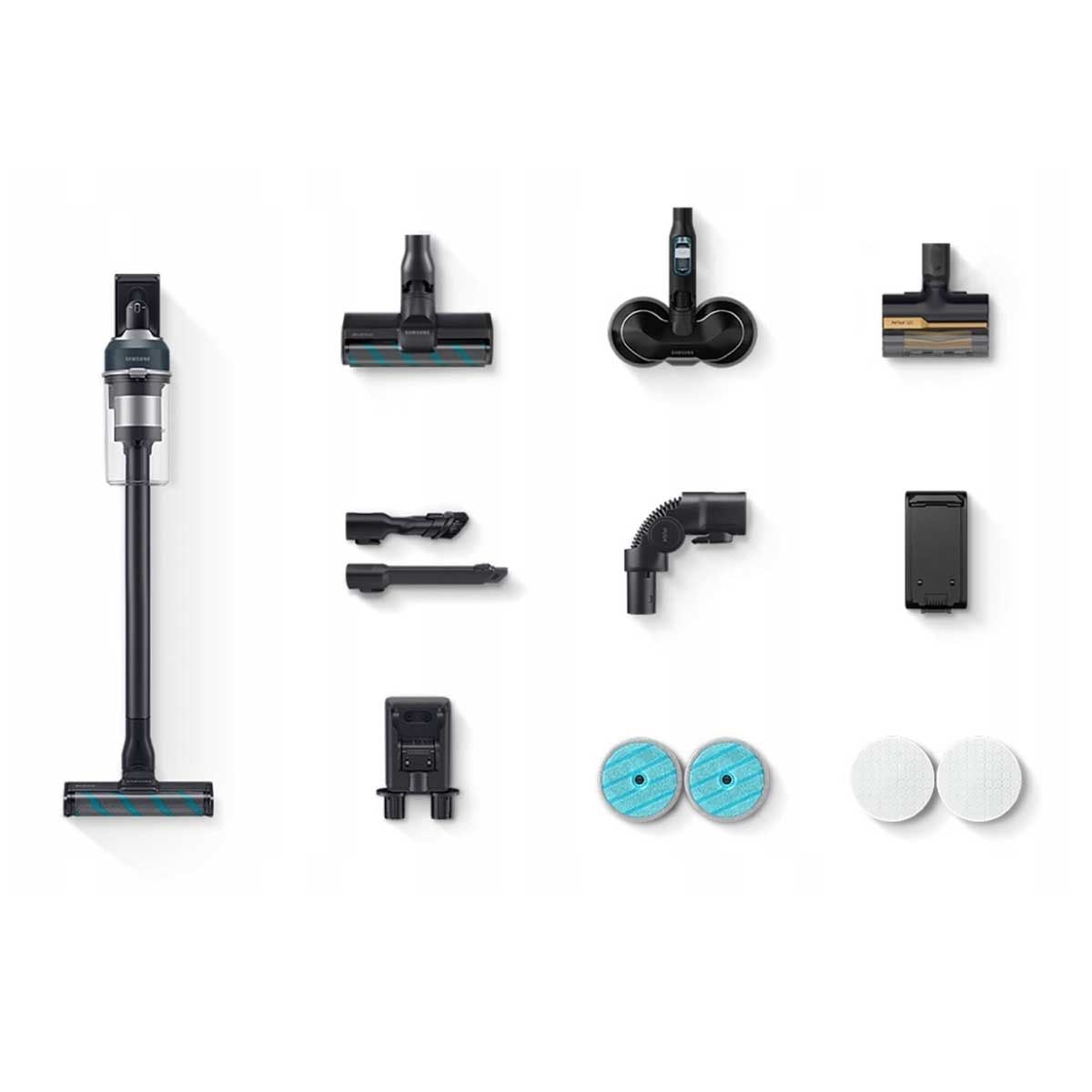SAMSUNG เครื่องดูดฝุุ่น Jet 85 Premium 210W HexaJet Motor Midnight Blue รุ่นVS20C852FTB/ST