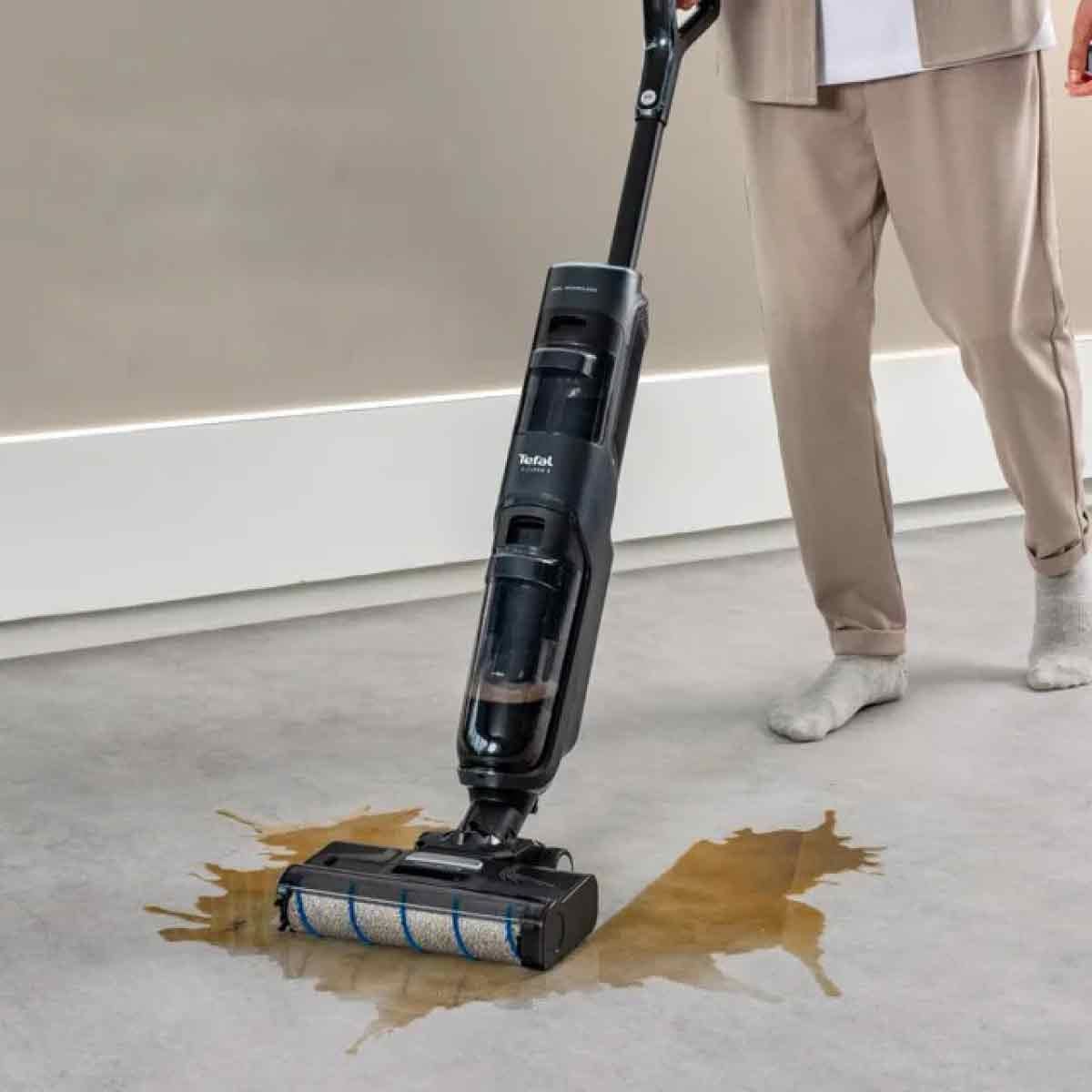 TEFAL เครื่องดูดฝุ่นมือจับ 200W ดูด+ถูพื้น รุ่น GF5035F0