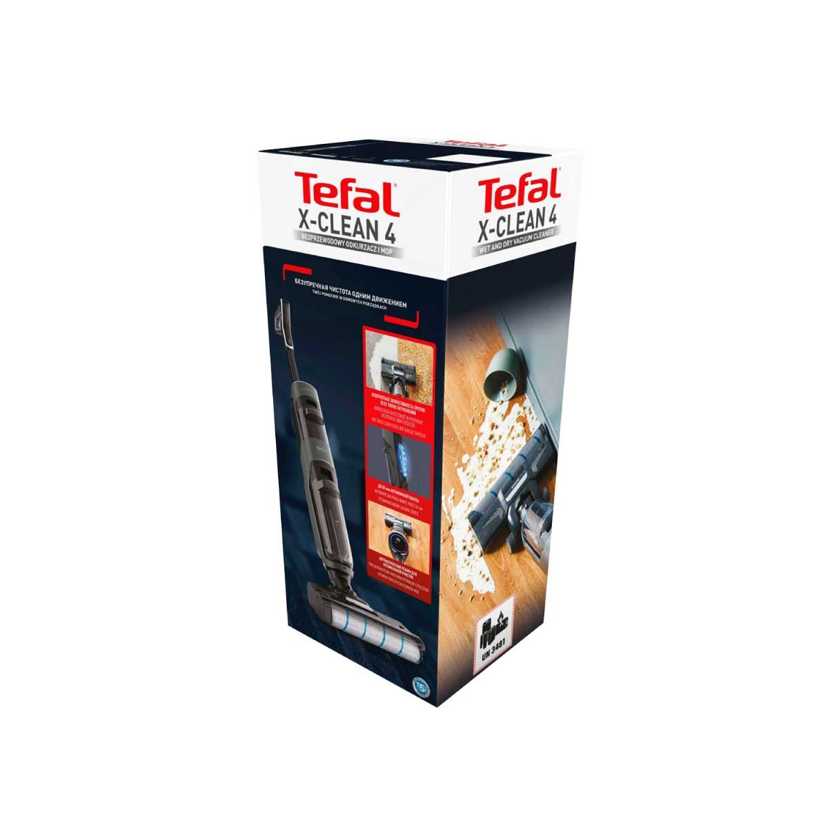 TEFAL เครื่องดูดฝุ่นมือจับ 200W ดูด+ถูพื้น รุ่น GF5035F0
