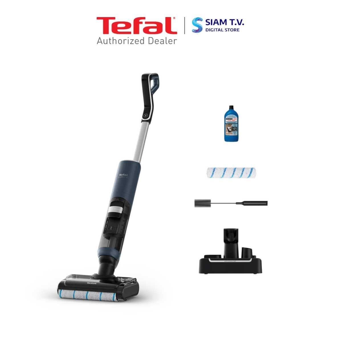 TEFAL เครื่องดูดฝุ่น-ถูพื้นX-CLEAN 5Pro GF5436F4