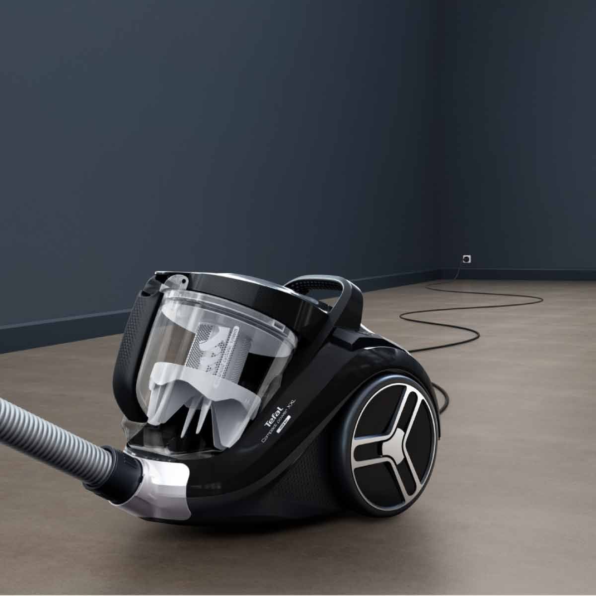 TEFAL เครื่องดูดฝุ่นกำลังดูด 2100W สีดำ รุ่น TW4B75EA