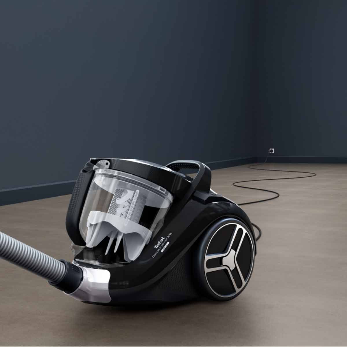 TEFAL เครื่องดูดฝุ่นกำลังดูด 2100W สีดำ รุ่น TW4B75EA