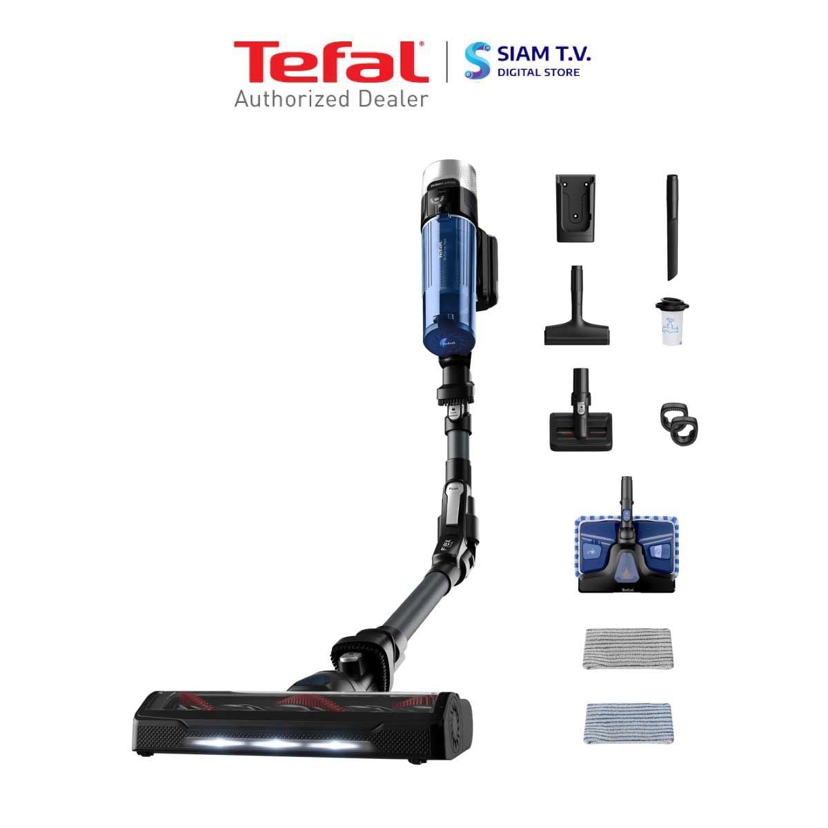 TEFAL เครื่องดูดฝุ่นไร้สาย250W X-FORCE รุ่น TY20C7WO