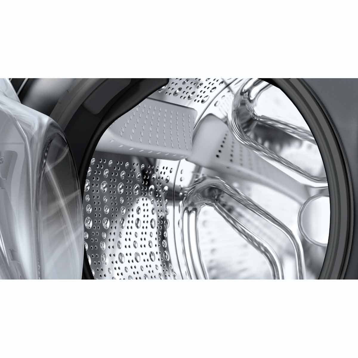 BOSCH เครื่องซักผ้าฝาหน้า 9Kg. Series6 สีเทา รุ่น WGG444E0TH