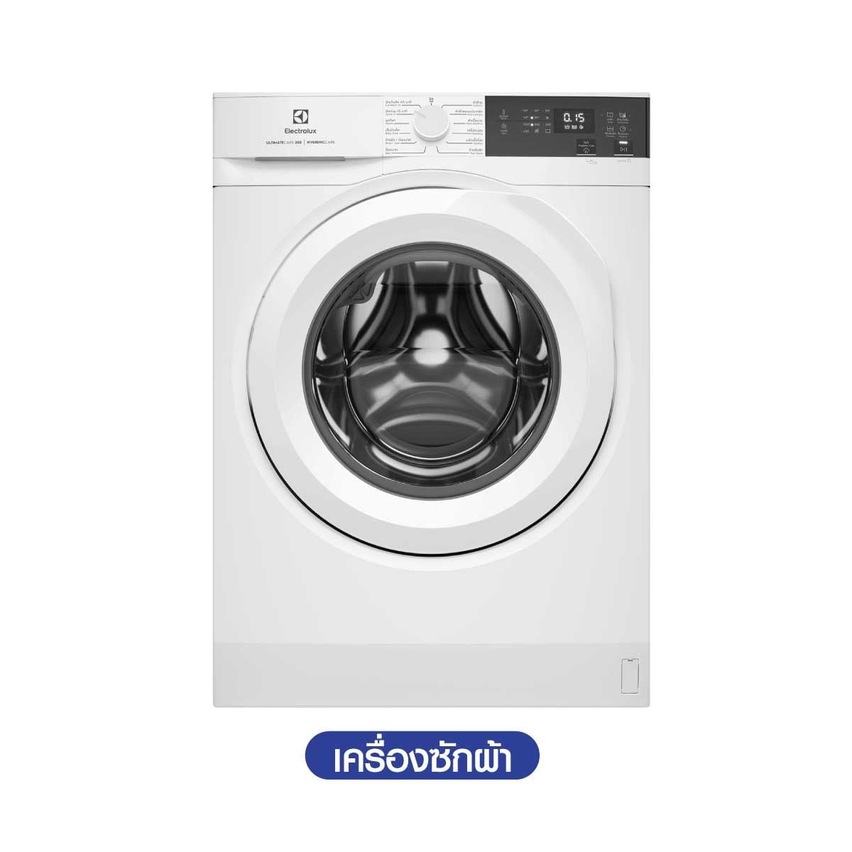 Electrolux   เครื่องซักผ้าฝาหน้า10Kg.สีขาว Series300 รุ่น  EWF1024D3WC