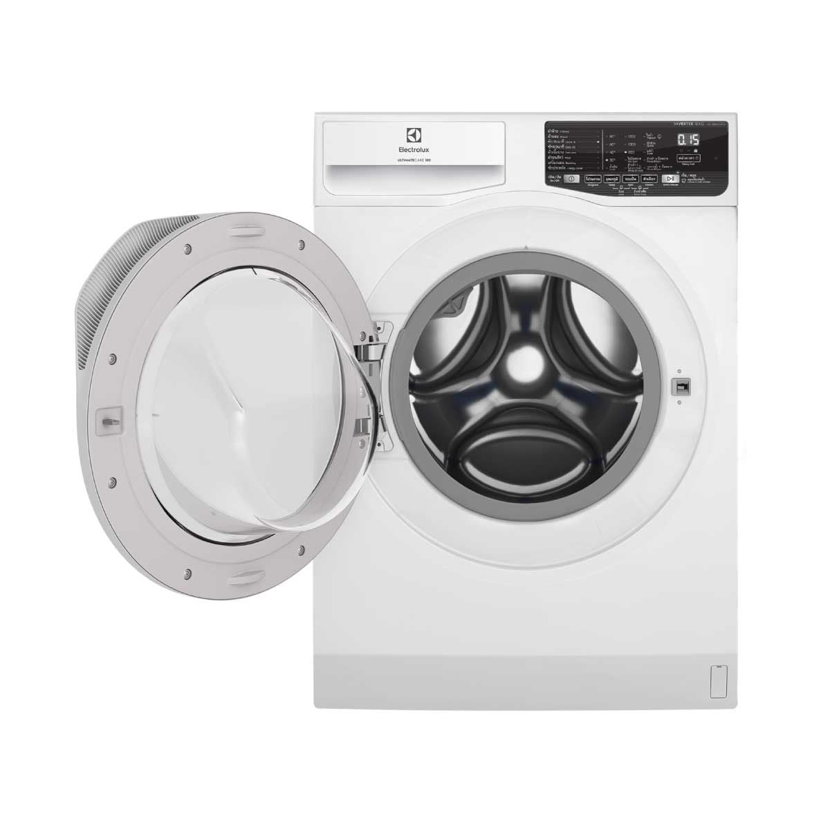 ELECTROLUX เครื่องซักผ้าฝาหน้า10Kg.1200รอบ รุ่นEWF1025DQWB