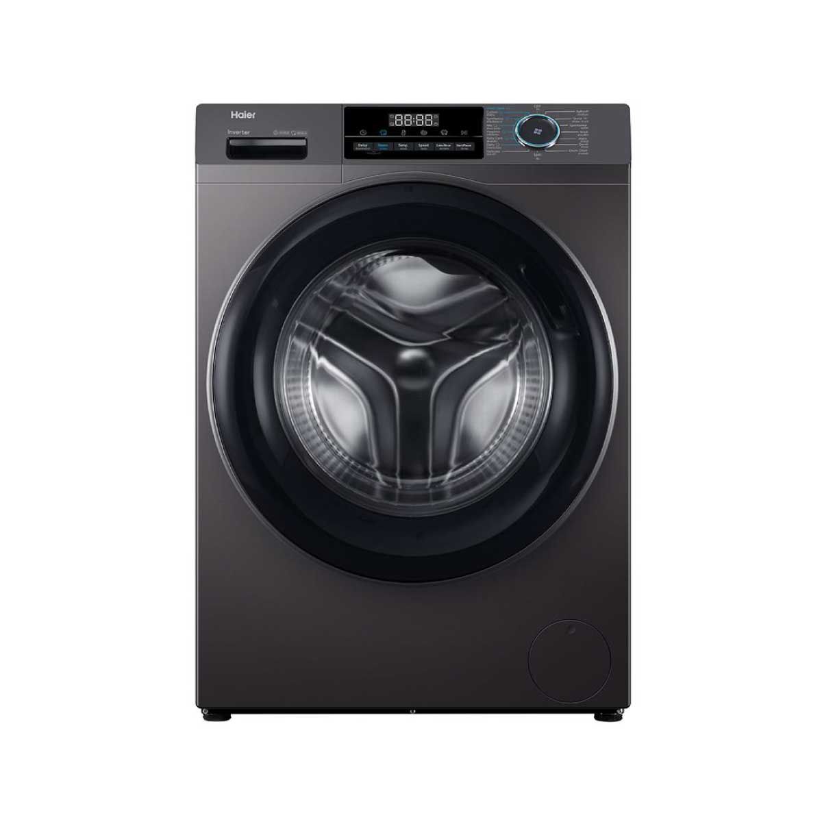 HAIER  เครื่องซักผ้าฝาหน้า 10.5Kg. สีดำ รุ่นHW105-BP14929AS6