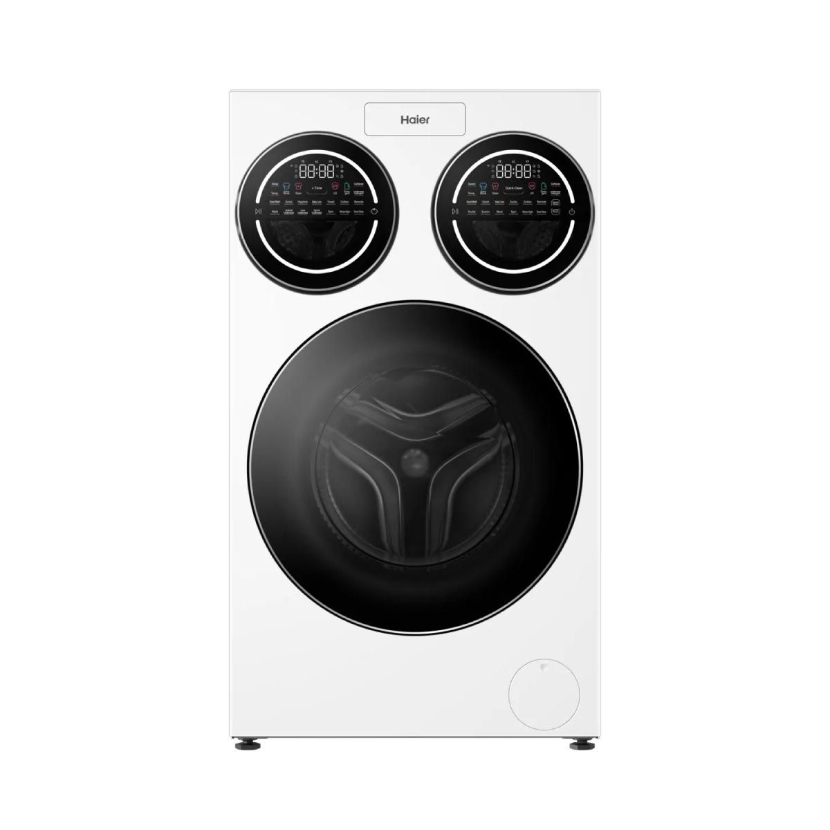HAIER เครื่องซักผ้าฝาหน้า 3-Drum Zoning ,Ai Wash รุ่นHW140-BD14697WU1
