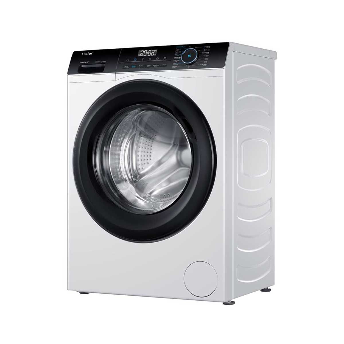 HAIER เครื่องซักผ้าฝาหน้า 8KG INVERTER สีขาว รุ่น HW80-BP12929