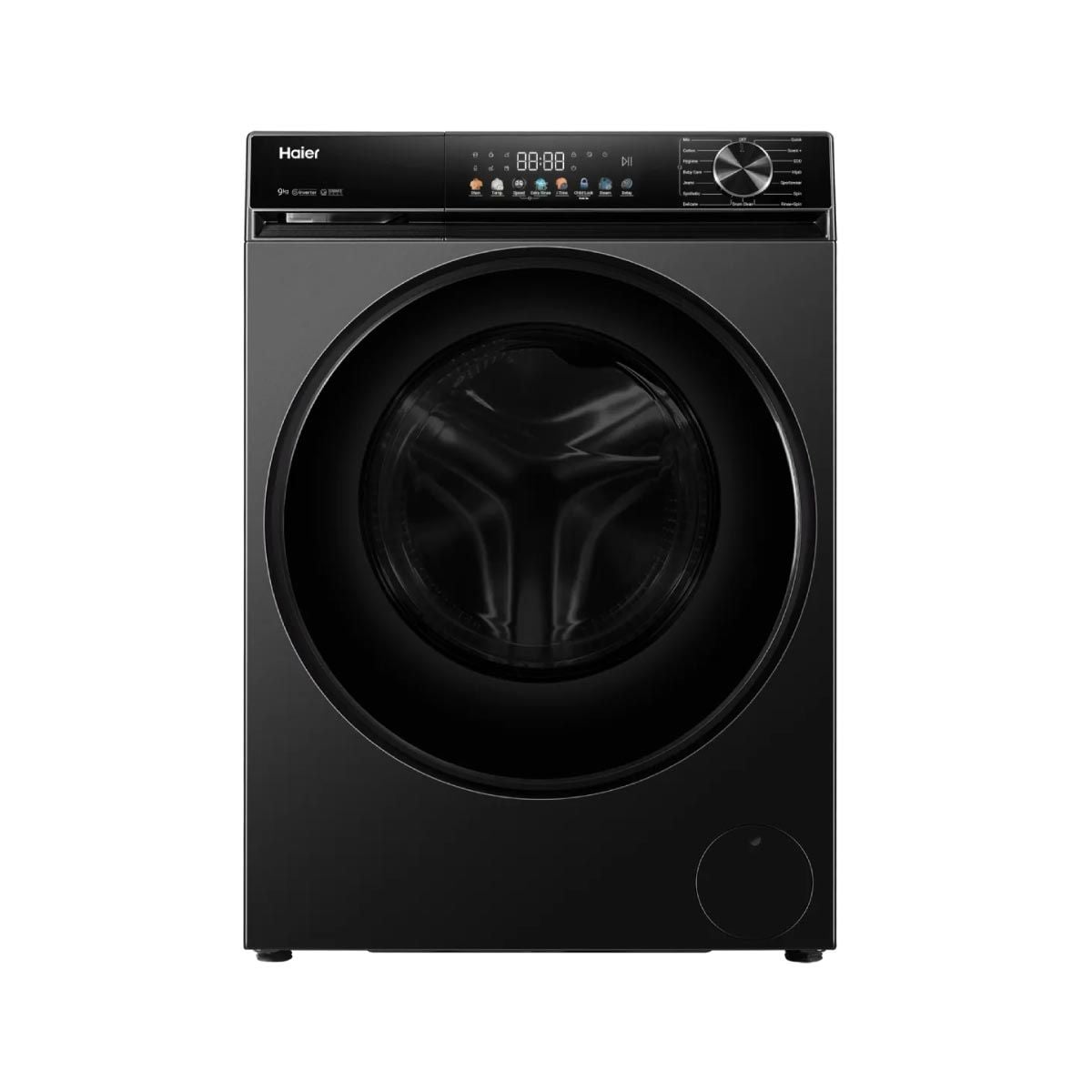 HAIER  เครื่องซักฝาหน้า9Kg. 525 Ai Series X5