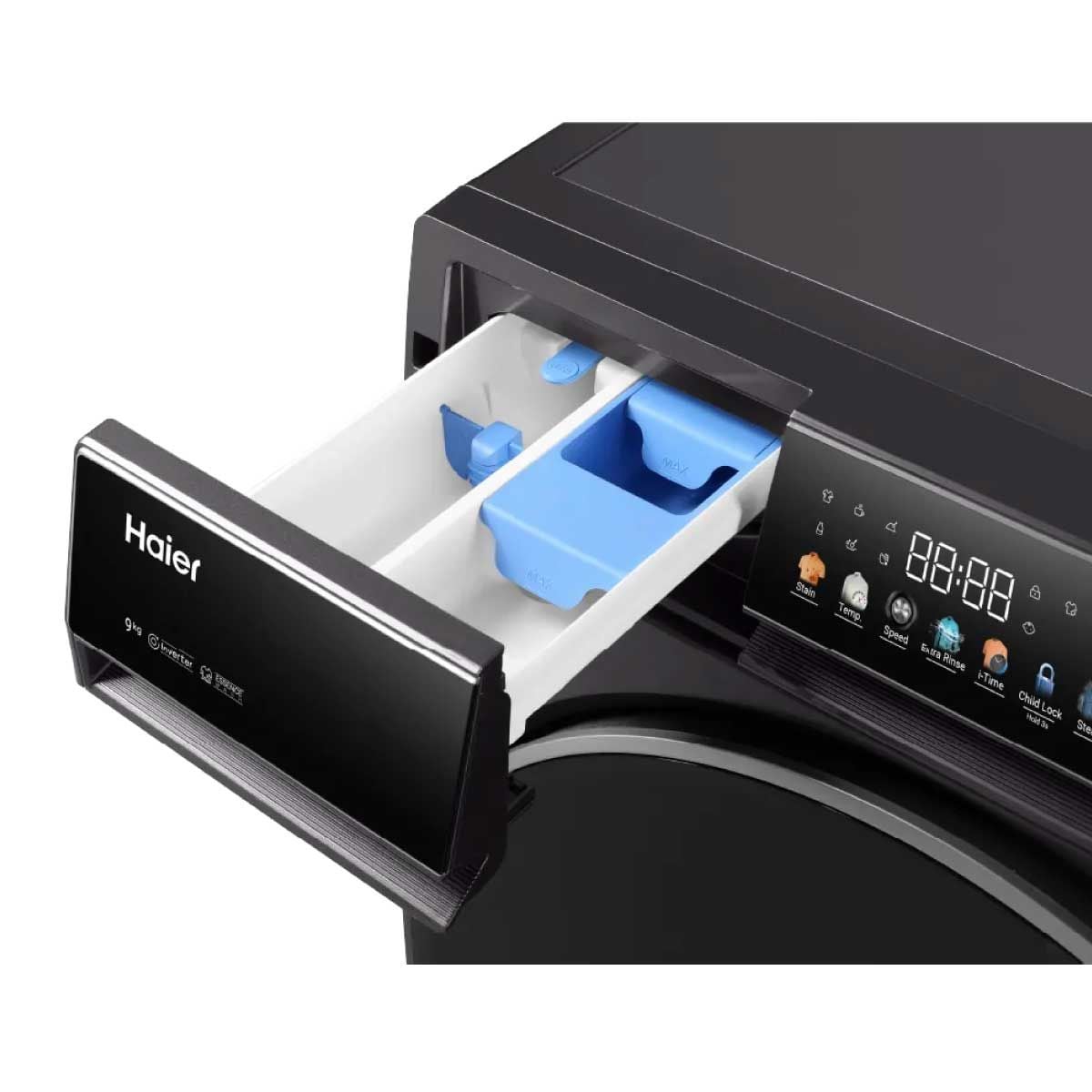 HAIER  เครื่องซักฝาหน้า9Kg. 525 Ai Series X5