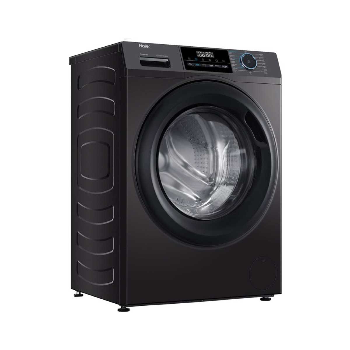 HAIER เครื่องซักผ้าฝาหน้า 9.5Kg. สีดำ รุ่นHW95-BP14929AS6