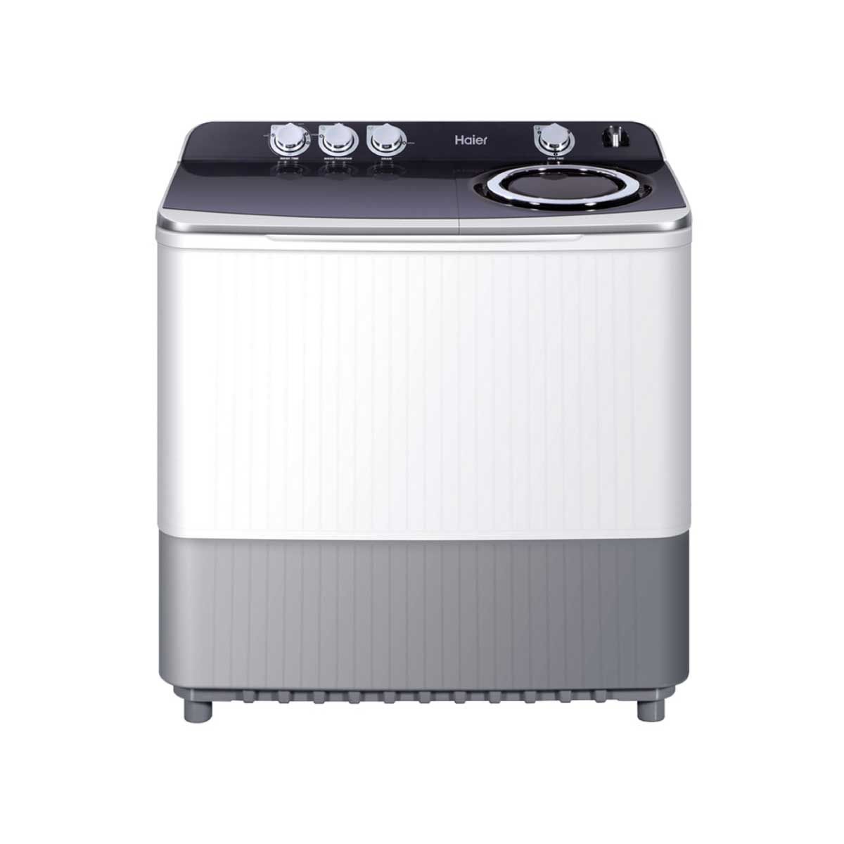 HAIER เครื่องซักผ้าฝาบน 2 ถัง 18 กก. สีขาว รุ่น HWM-T180N2