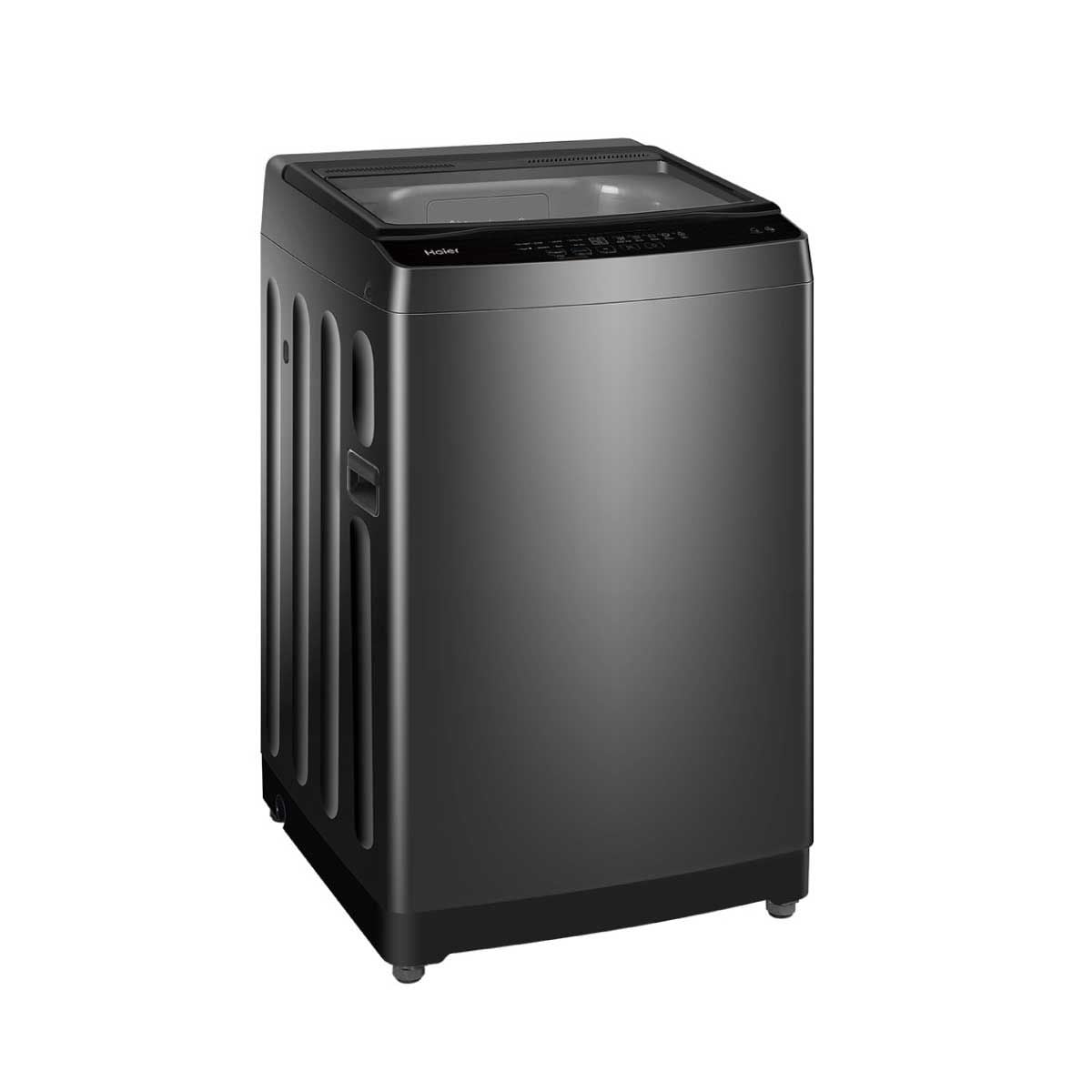 HAIER เครื่องซักผ้าฝาบน 8 Kg.สีเทาเข้ม รุ่นHWM80-316S6