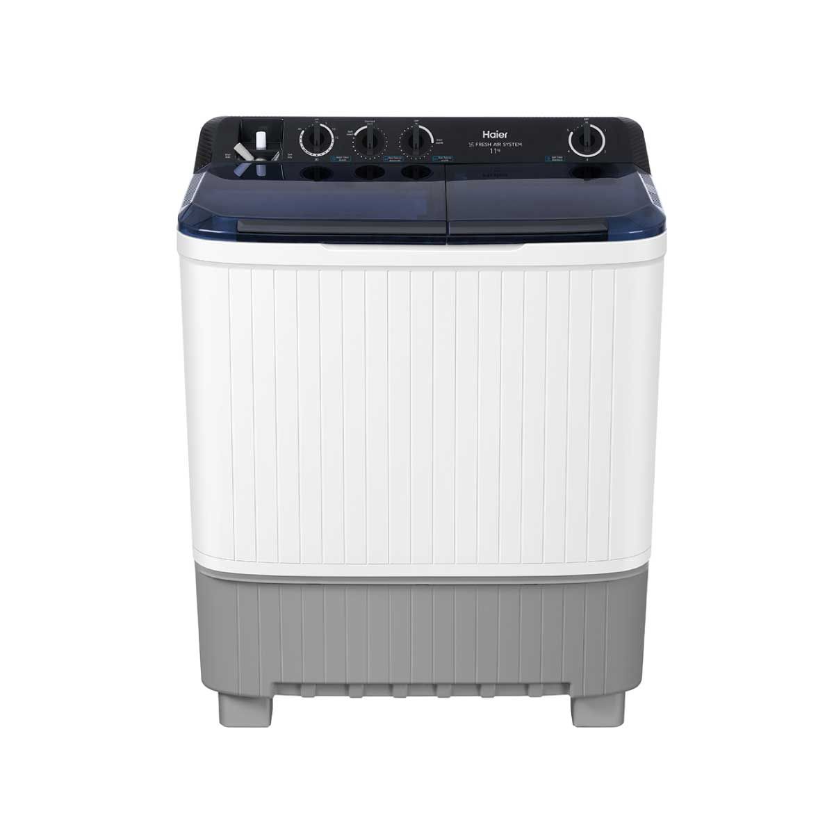 HAIER เครื่องซักผ้า 2 ถัง 11 kg.รุ่น HTW11-01217BS