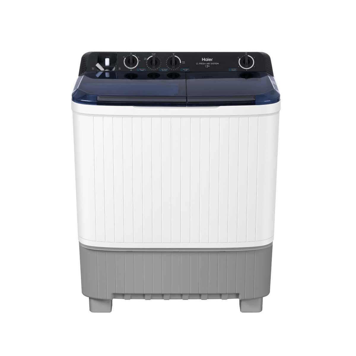 HAIER เครื่องซักผ้า 2 ถัง 13kg รุ่น HTW130-1217BS