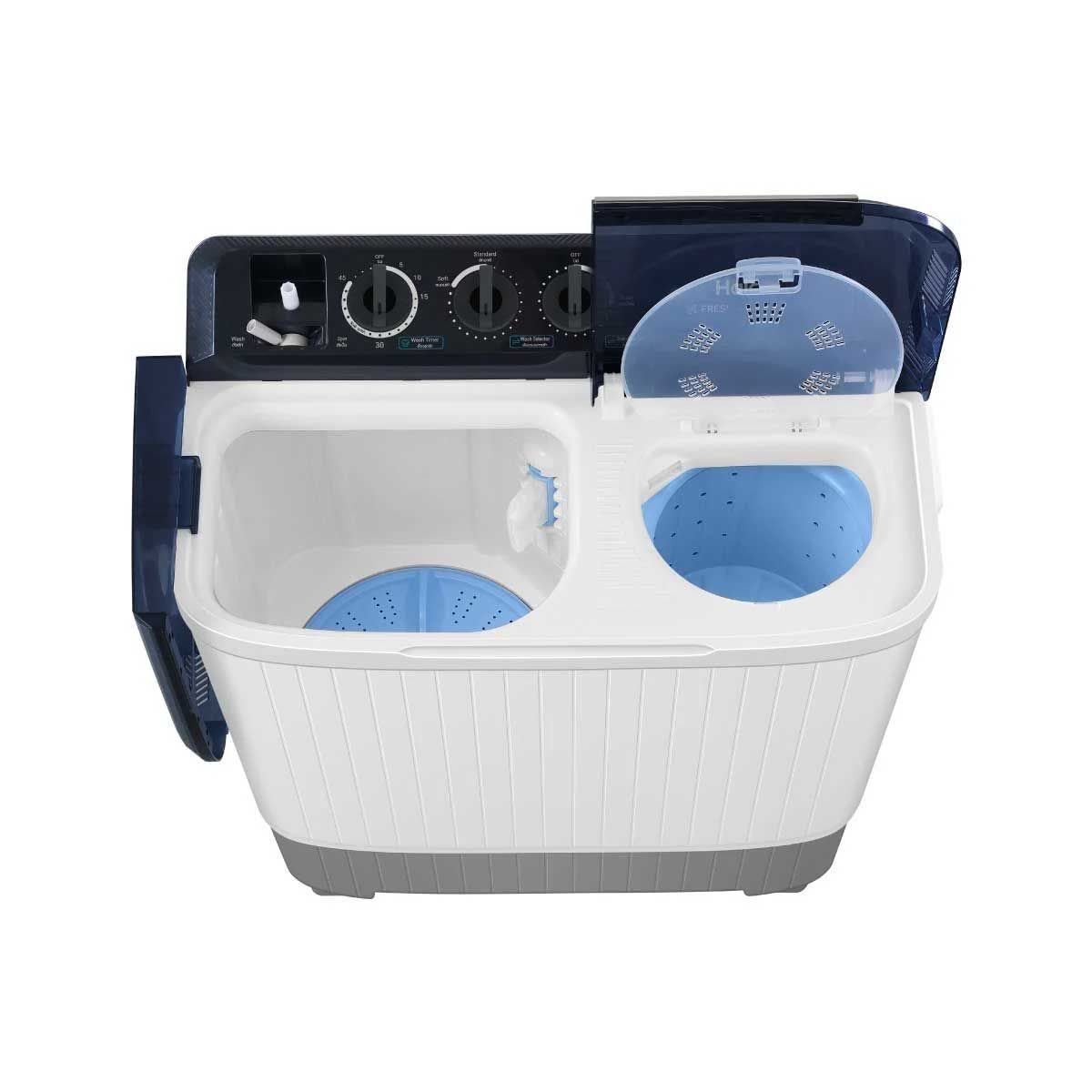 HAIER  เครื่องซักผ้า 2 ถัง 15Kg รุ่นHTW150-1217BS