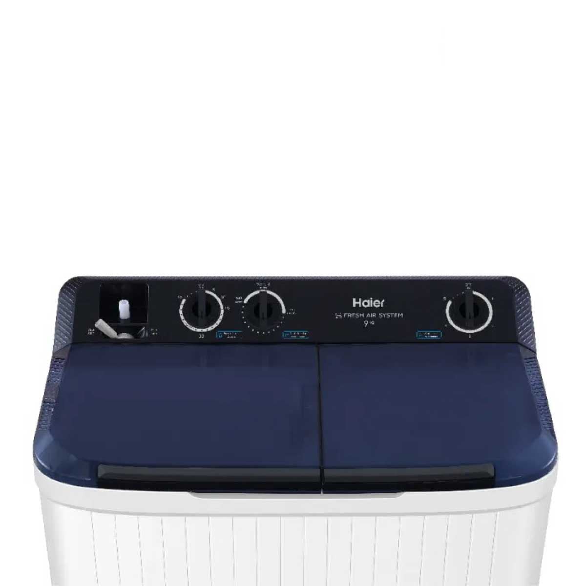 HAIER เครื่องซักผ้า 2 ถัง 9 kg รุ่น HTW90-1217BS