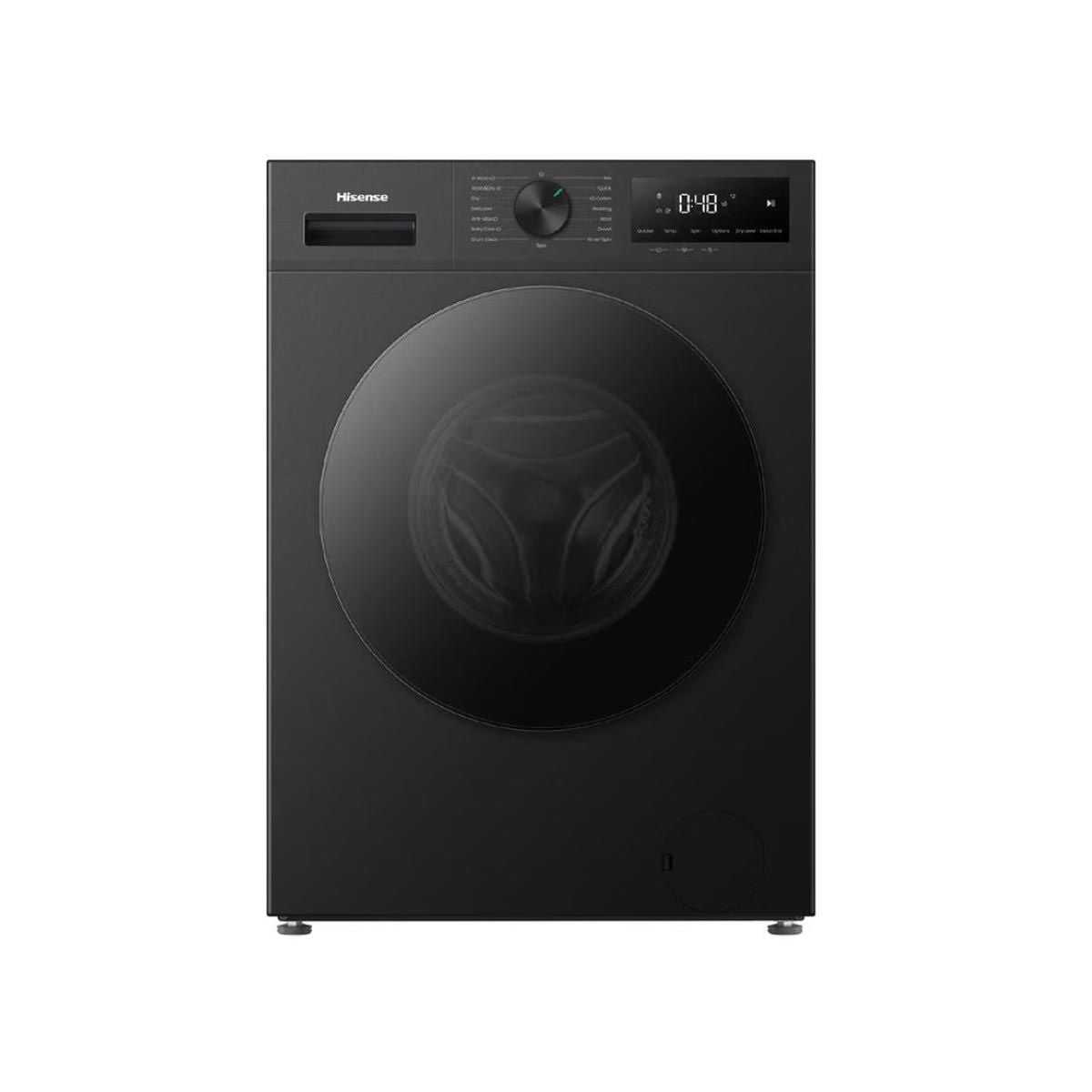HISENSE  เครื่องซัก/อบผ้า12/8Kg สีดำ รุ่นWD120I142VKL