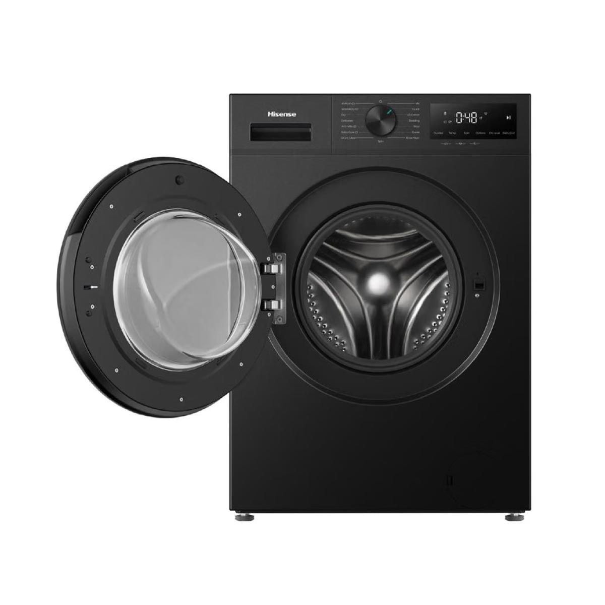 HISENSE  เครื่องซัก/อบผ้า12/8Kg สีดำ รุ่นWD120I142VKL