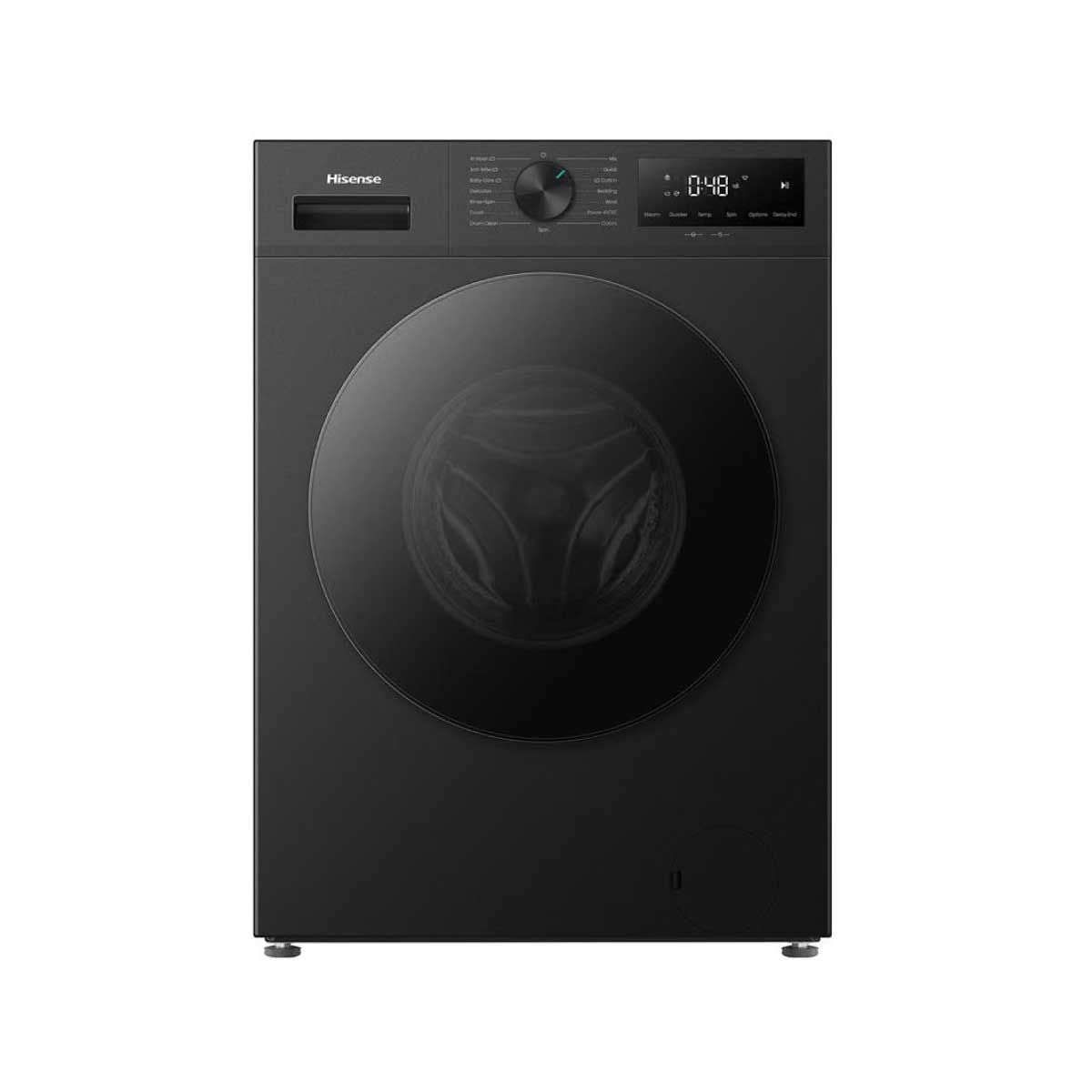 HISENSE เครื่องซักฝาหน้า14Kg สีดำ รุ่นWF140I142VKM
