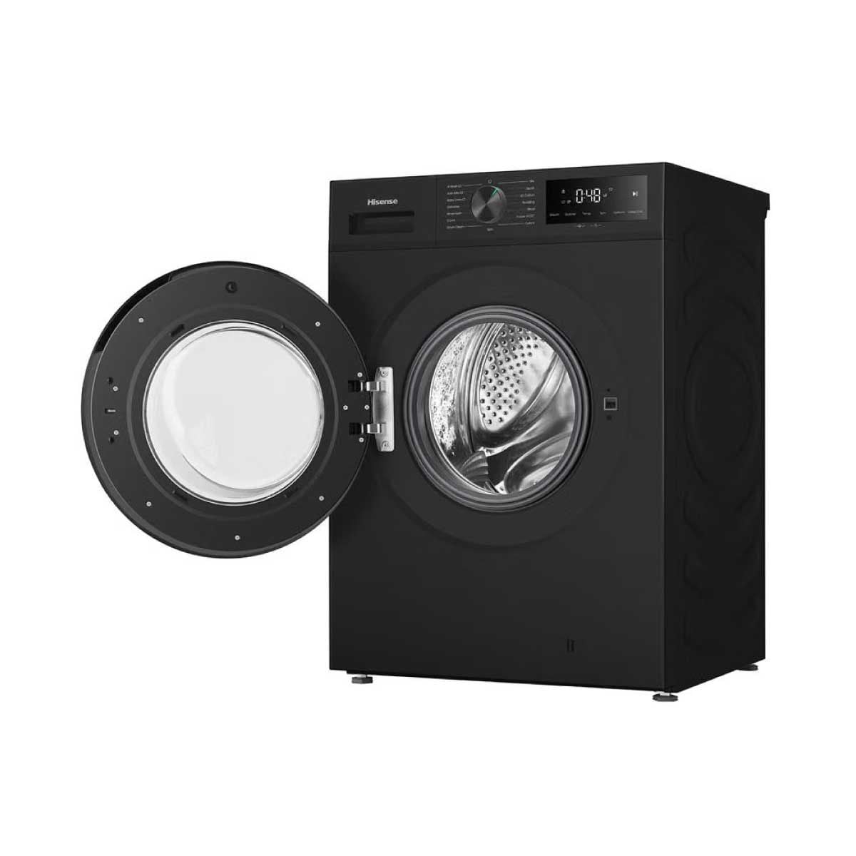 HISENSE เครื่องซักฝาหน้า14Kg สีดำ รุ่นWF140I142VKM