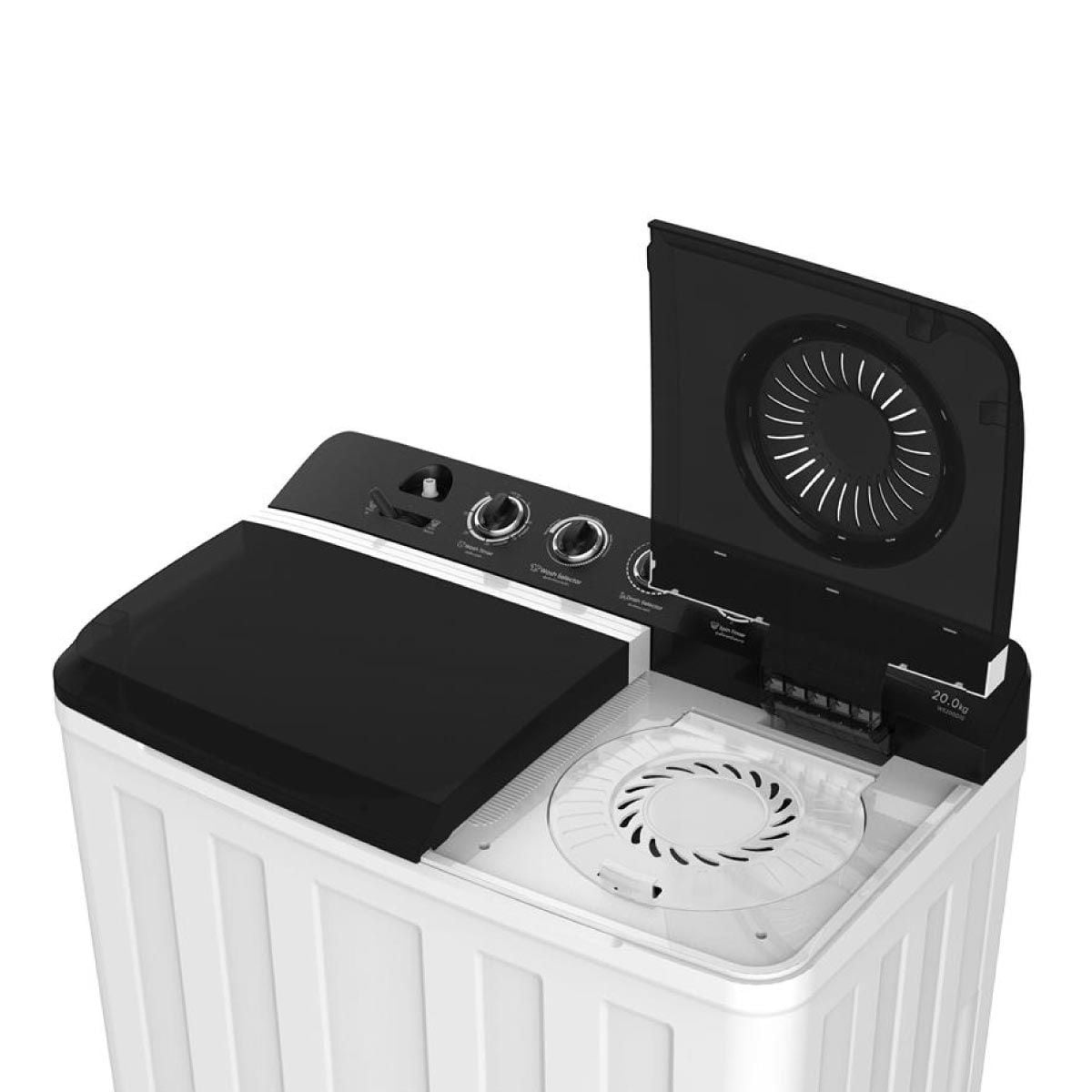 HISENSE เครื่องซักผ้า2ถัง20Kg. รุ่นWS200D10