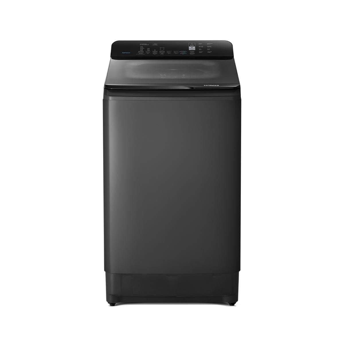 HITACHI เครื่องซักฝาบน15.0Kg.INVERTER สีดำ รุ่นLTL15MVW0TGG